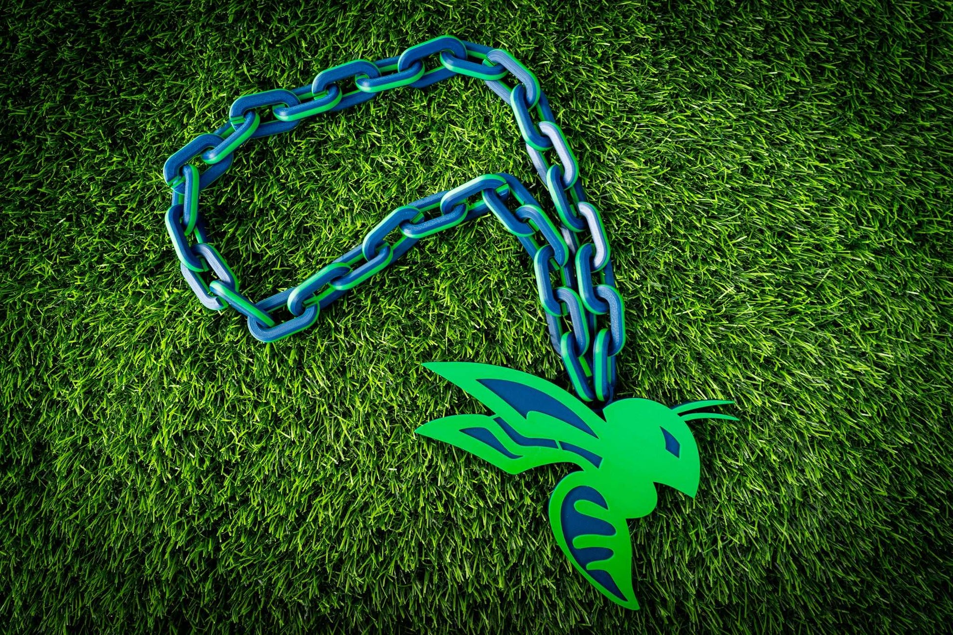 Dallas Hornets Spirit Wear - Big Chain HORNET Necklace