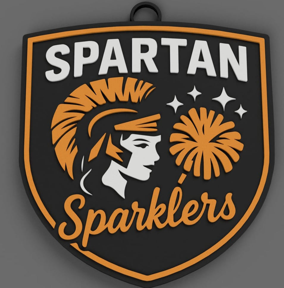 Forney Spartans Spirit Wear - Big Chain Necklace