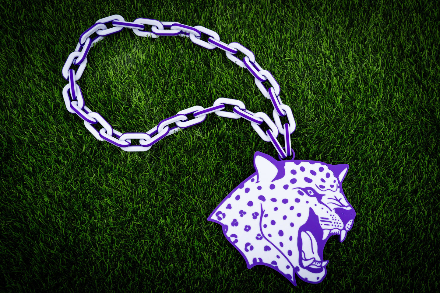 Jackson Middle School "Jaguars" Spirit Wear - Big Chain Necklace