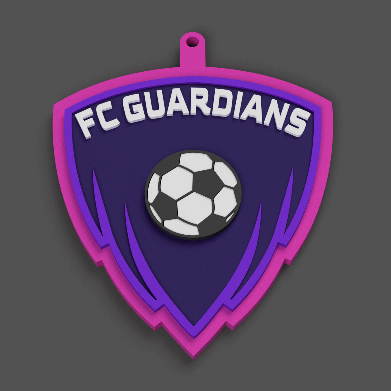FC Guardians Spirit Wear - Earrings - 3D Spirit Gear