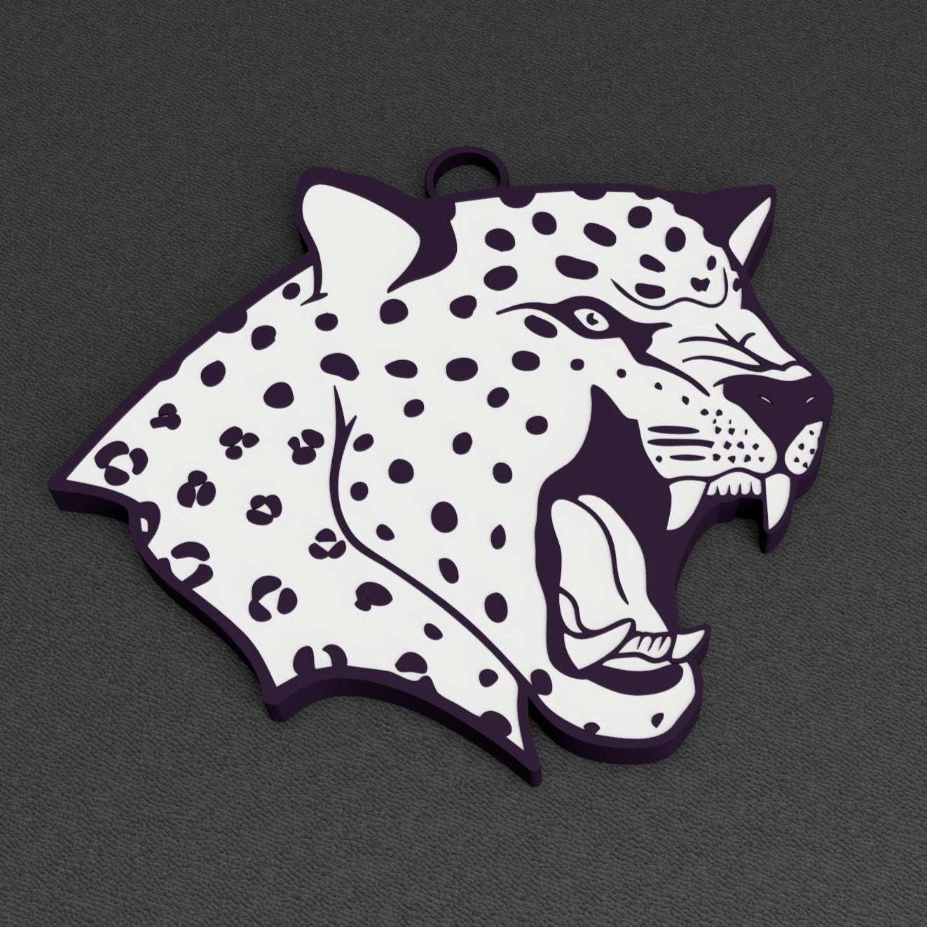 Jackson Middle School "Jaguars" Spirit Wear - Big Chain Necklace