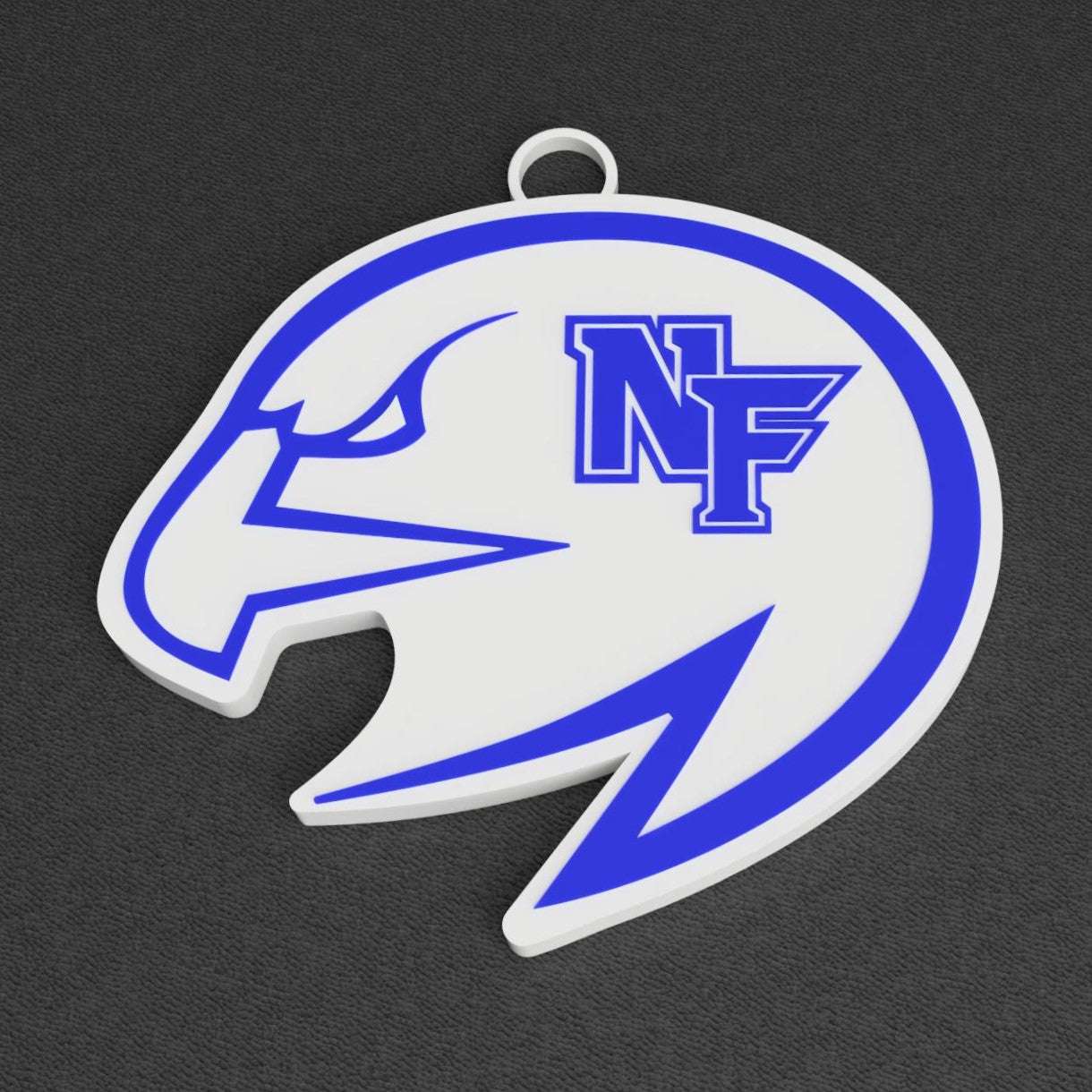 North Forney High School "Falcons" Spirit Wear - Big Chain Necklace