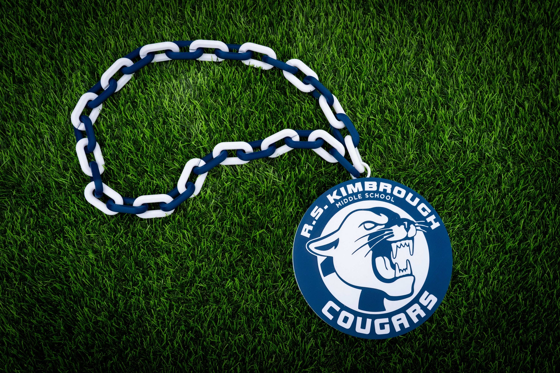 Kimbrough Middle School "Cougars" Spirit Wear - Big Chain Necklace