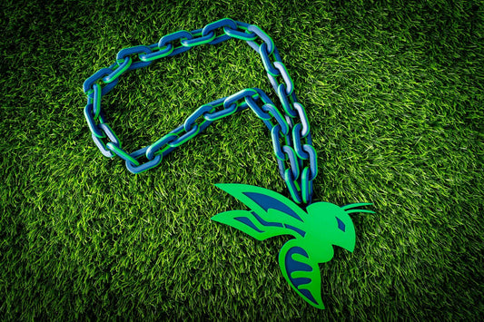 Dallas Hornets Spirit Wear - Big Chain HORNET Necklace