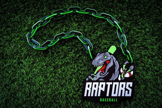 Raptors Baseball Spirit Wear - Big Chain Necklace