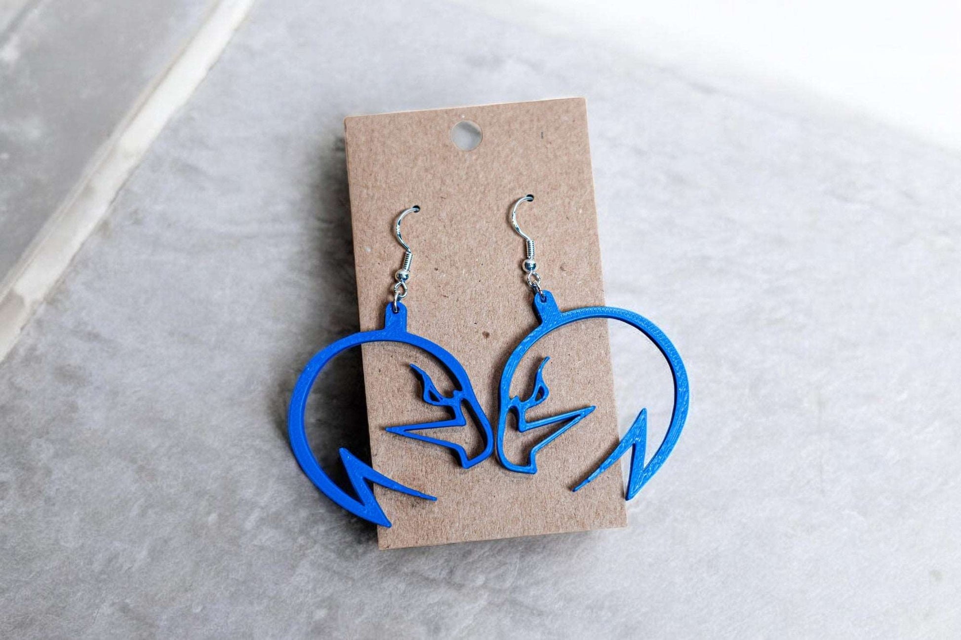 North Forney High School "Falcons" Earrings - 3D Spirit Gear