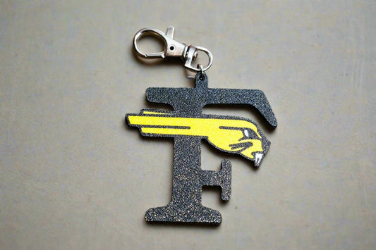 Forney High School "Jackrabbit" Keychain - 3D Spirit Gear