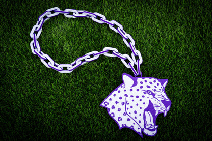 Jackson Middle School "Jaguars" Spirit Wear - Big Chain Necklace