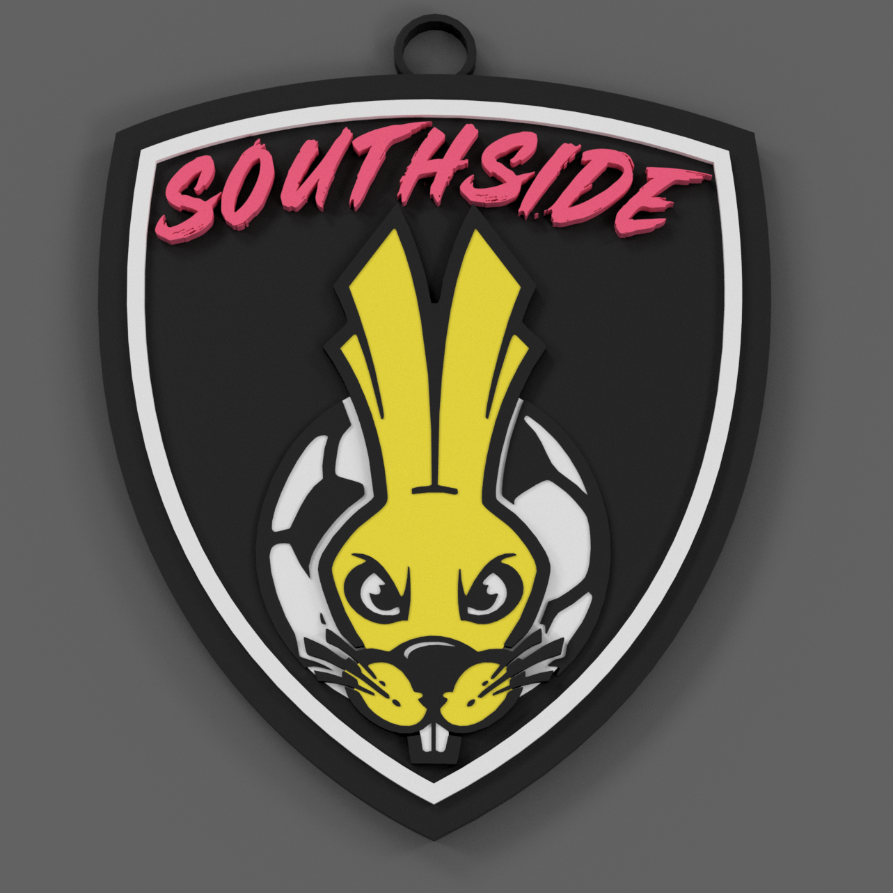 Forney High School "Southside" Soccer Spirit Wear - Big Chain Necklace