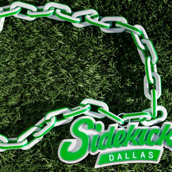 Dallas Sidekicks Spirit Chain Necklace