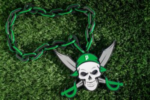 Poteet Pirates Spirit Chain Necklace