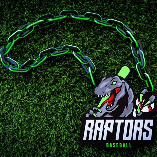 Raptors Baseball Spirit Chain Necklace