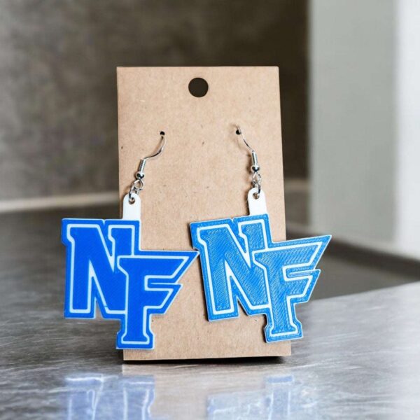 North Forney Logo Earrings
