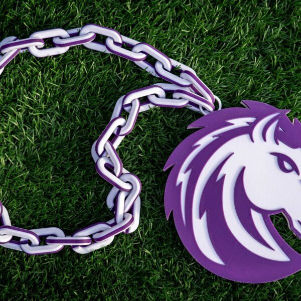 McDonald Mustangs Spirit Chain Necklace