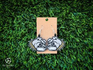 Royse City Bulldogs Earrings