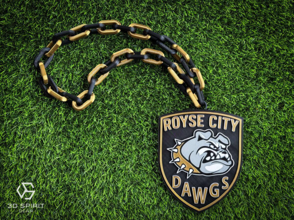 Royse City Bulldogs Spirit Chain Necklace