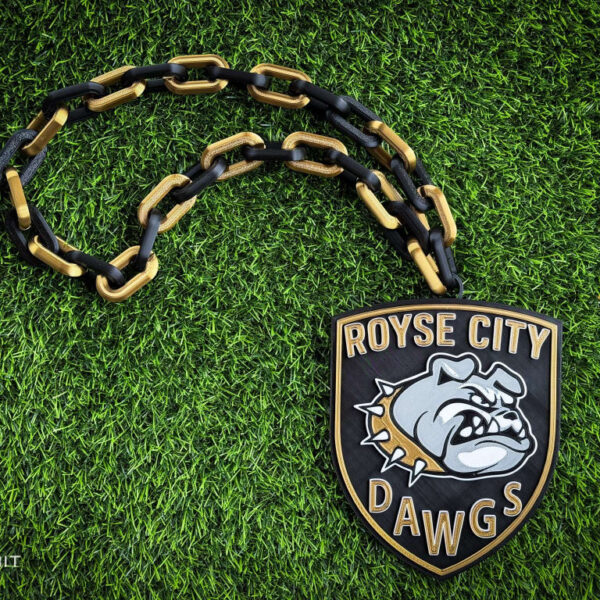 Royse City Bulldogs Spirit Chain Necklace