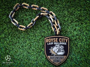 Royse City Lady Bulldogs Spirit Chain Necklace