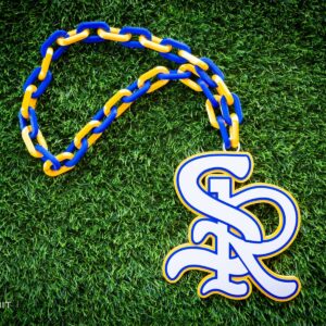 Sunnyvale ISD Raiders Baseball Spirit Chain Necklace