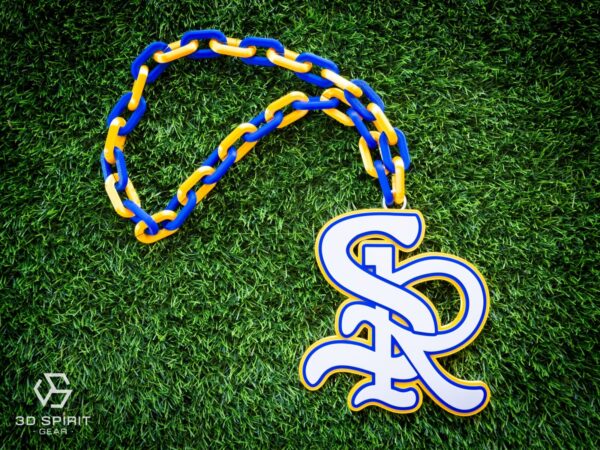 Sunnyvale ISD Raiders Baseball Spirit Chain Necklace