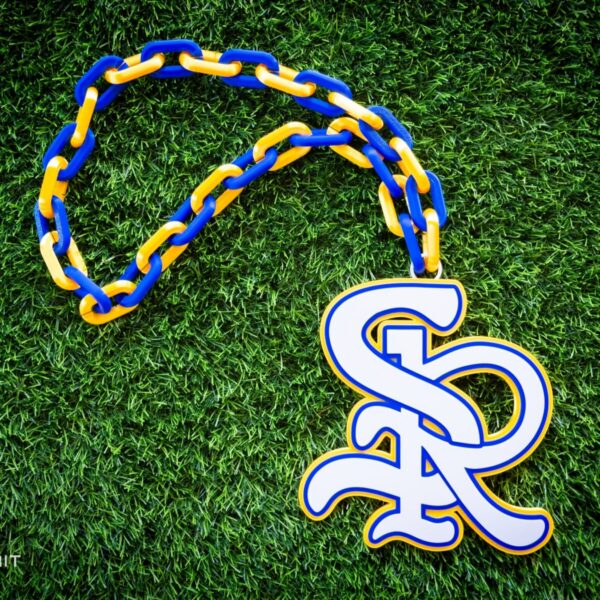 Sunnyvale ISD Raiders Baseball Spirit Chain Necklace