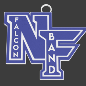 North Forney Blue NF Spirit Chain - Band