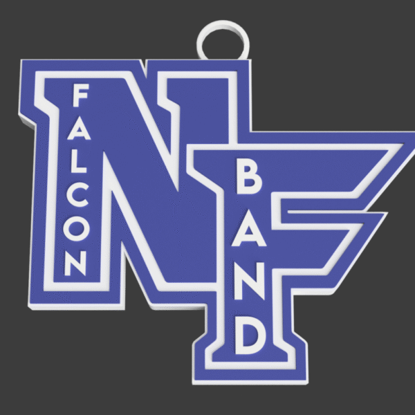 North Forney Blue NF Spirit Chain - Band