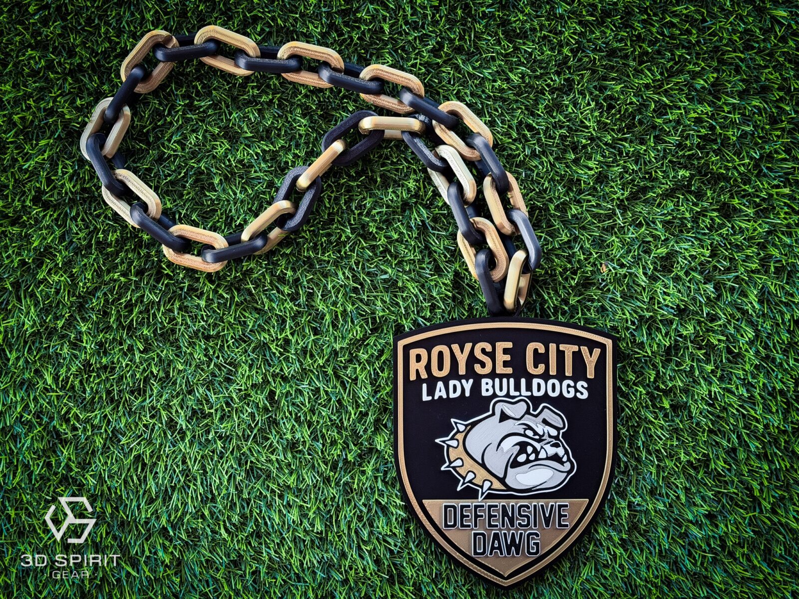 Royse City Lady Bulldogs Spirit Chain - Defense