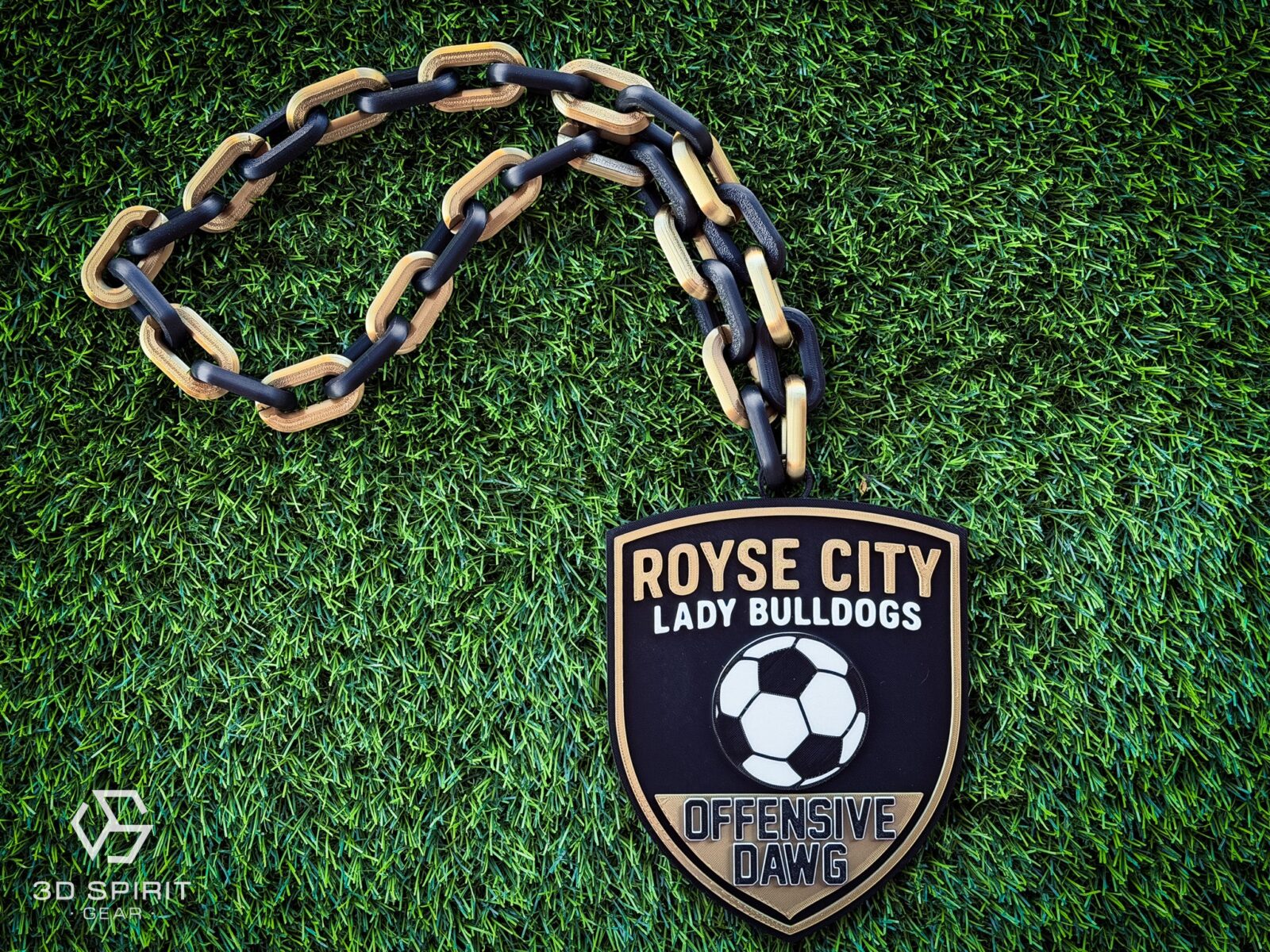Royse City Lady Bulldogs Spirit Chain - Offense